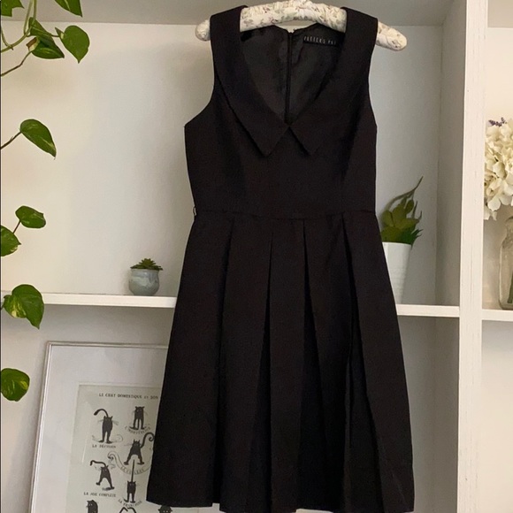 Potter's Pot Dresses & Skirts - Black Collared Dress